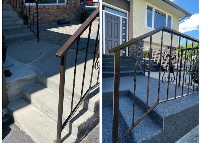 Stairs Rubber Crumb Paving