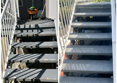 Stairs Rubber Crumb Paving