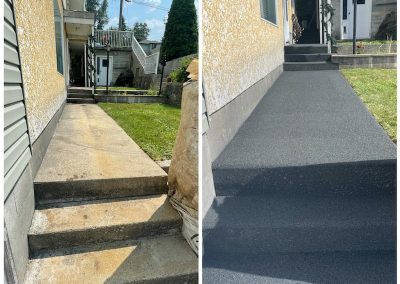 Stairs Rubber Crumb Paving