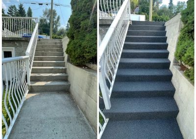 Stairs Rubber Crumb Paving