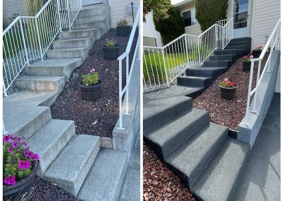 Stairs Rubber Crumb Paving