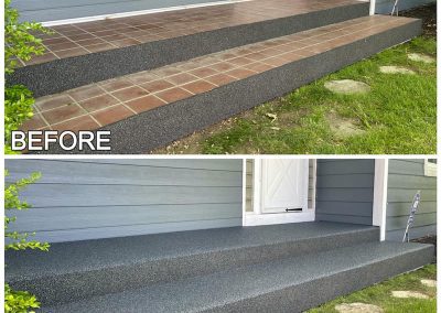 Stairs Rubber Crumb Paving