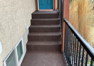 Stairs Rubber Crumb Paving