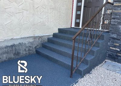 Stairs Rubber Crumb Paving